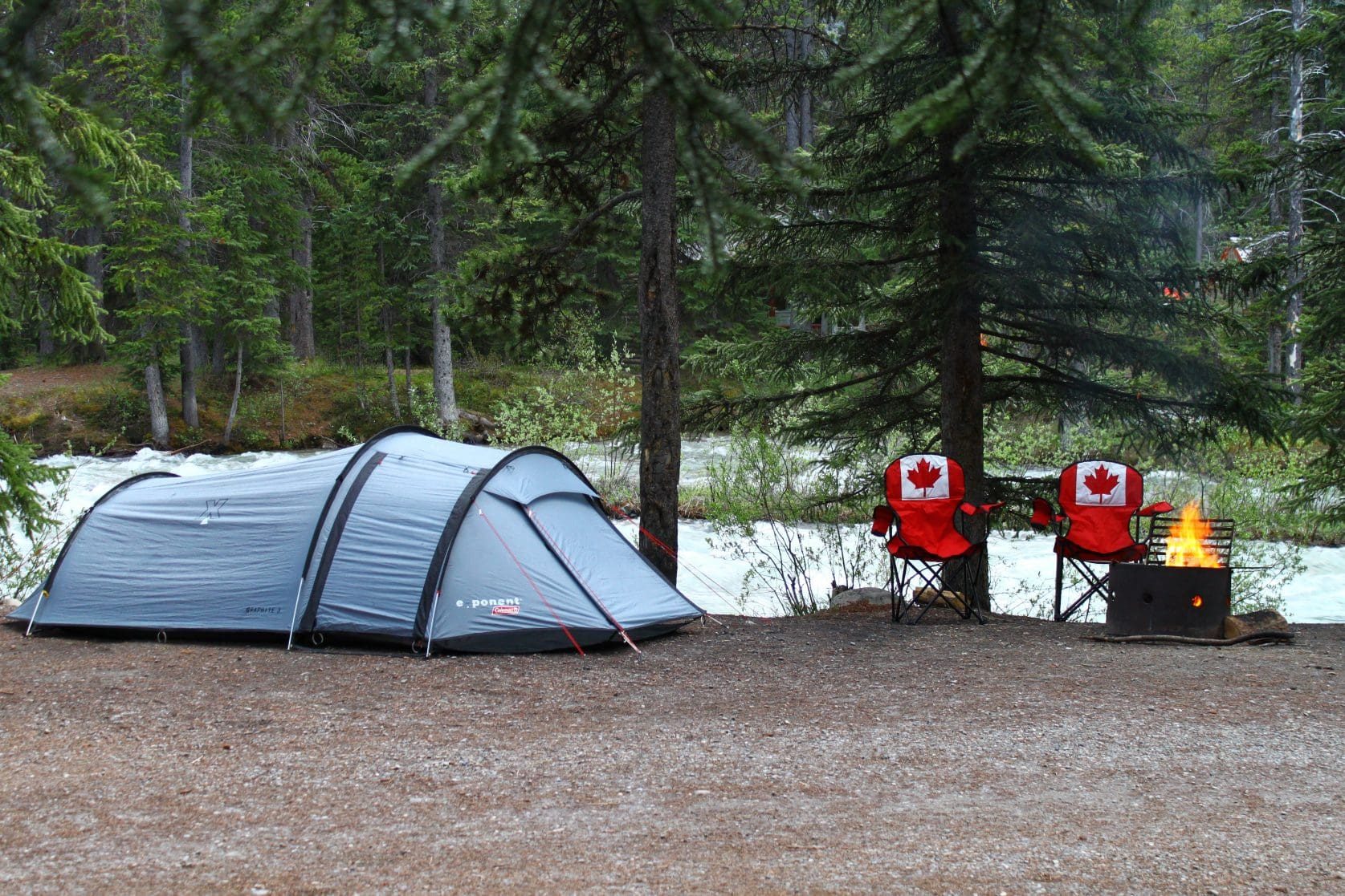 Kamperen wildernis canada