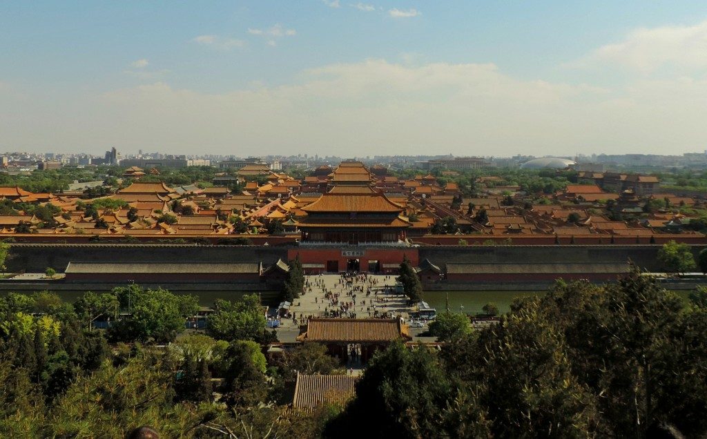 Jingshan uitzicht