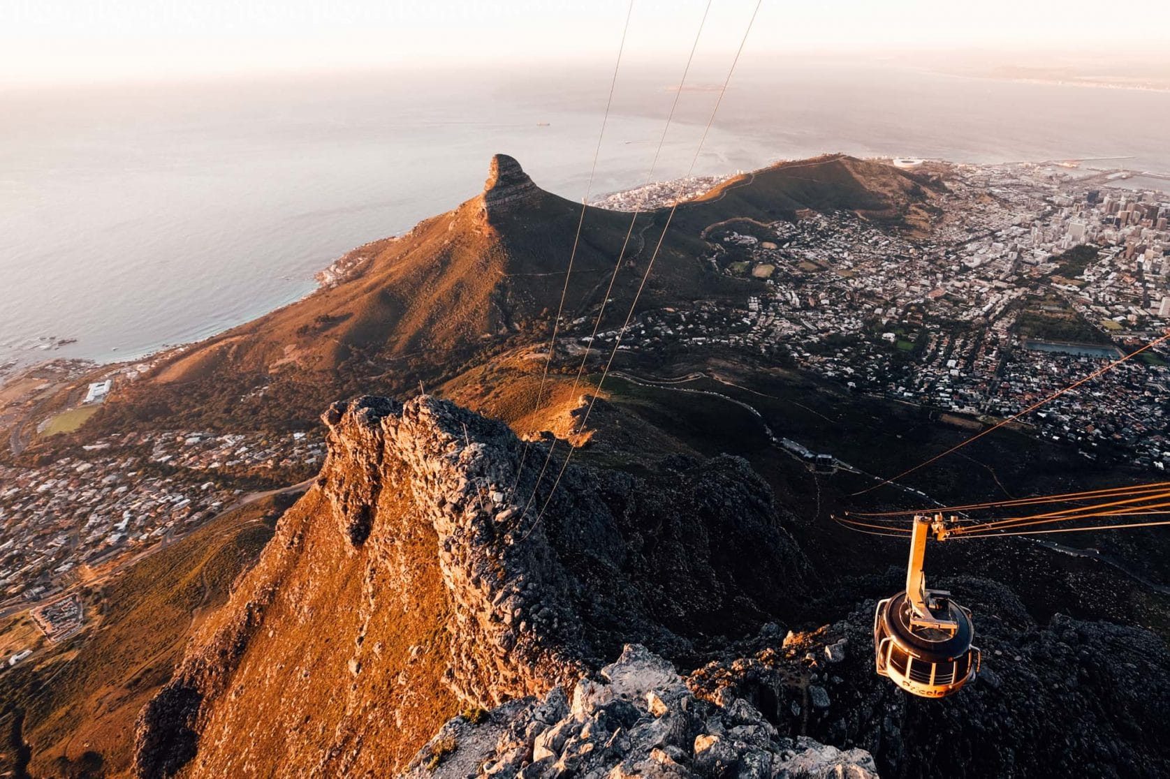 tafelberg kabelbaan in kaapstad
