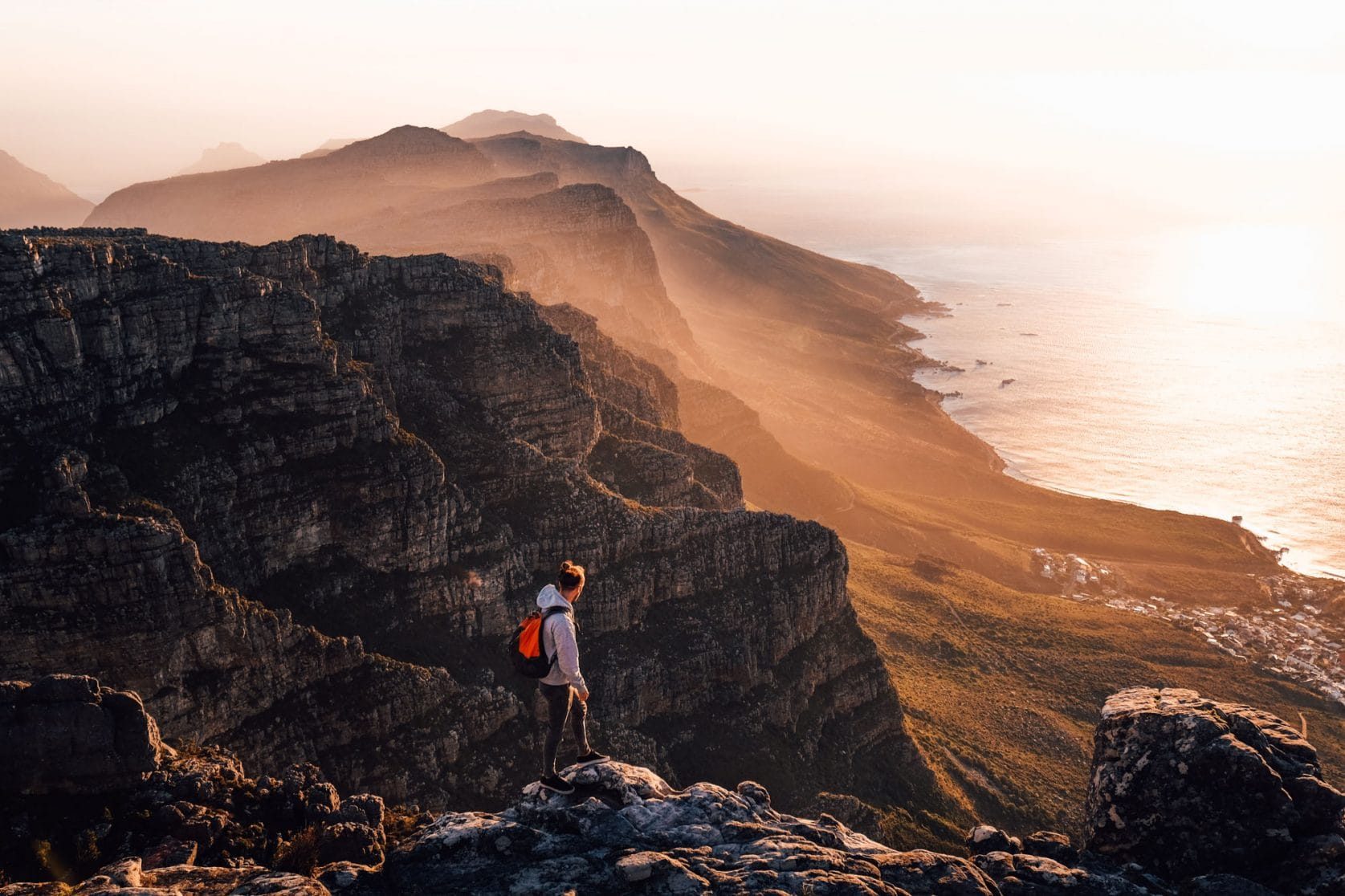 tafelberg beklimmen in kaapstad