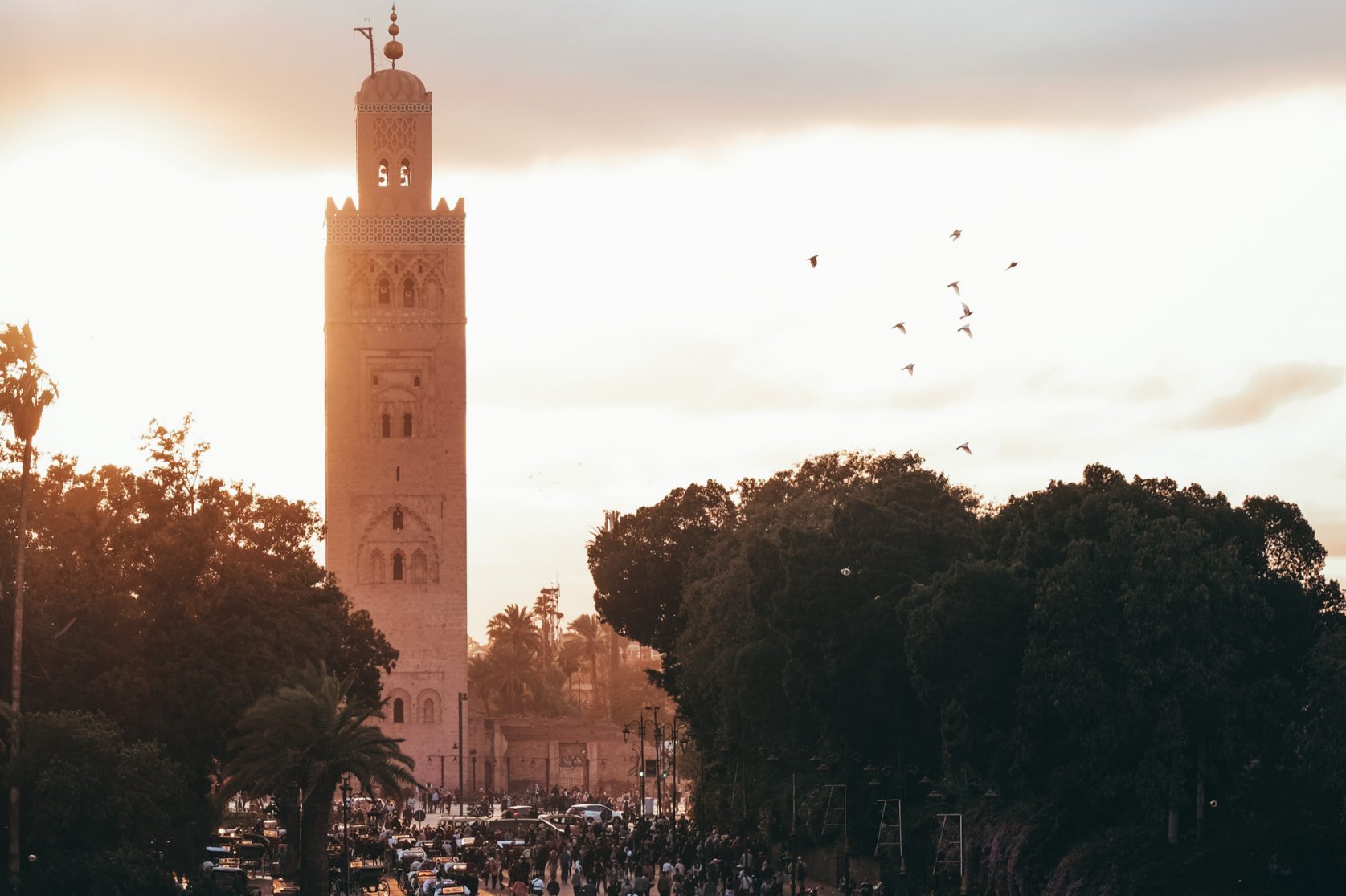 Koutoubia Moskee - minaret marrakech