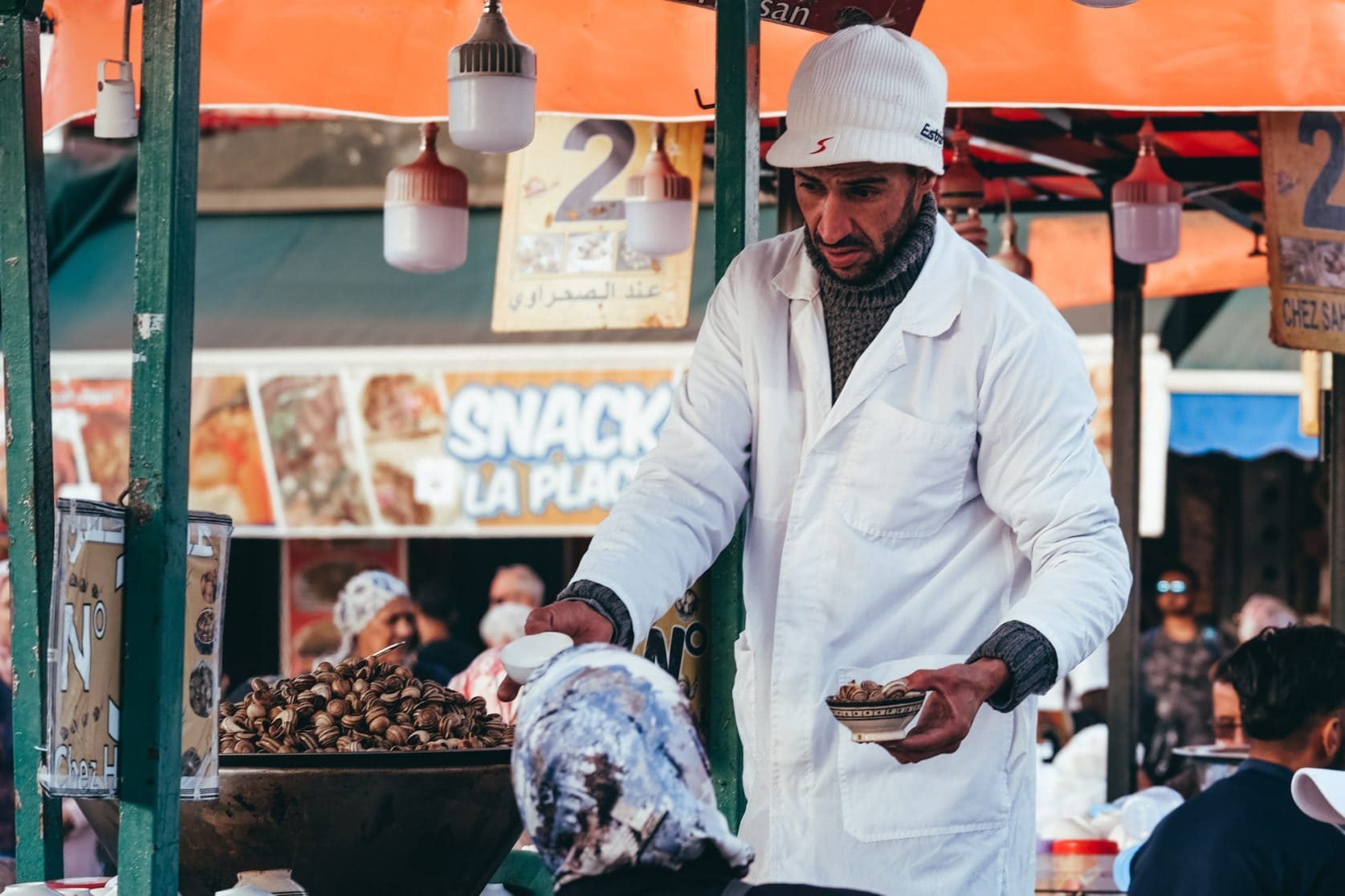Djemaa el Fna plein marrakech